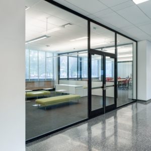 Стеклянная противопожарная перегородка / серия FRM5206
