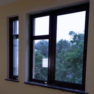 Ламинированное огнеупорное окно / серия FRM978