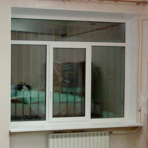 Противопожарное окно с фрамугой / серия FRM1075